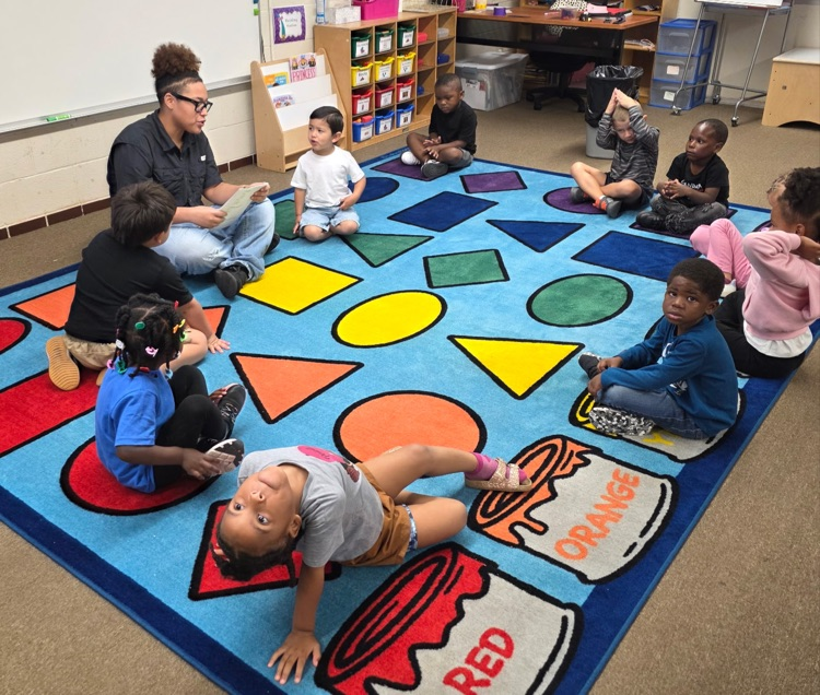 students in class
