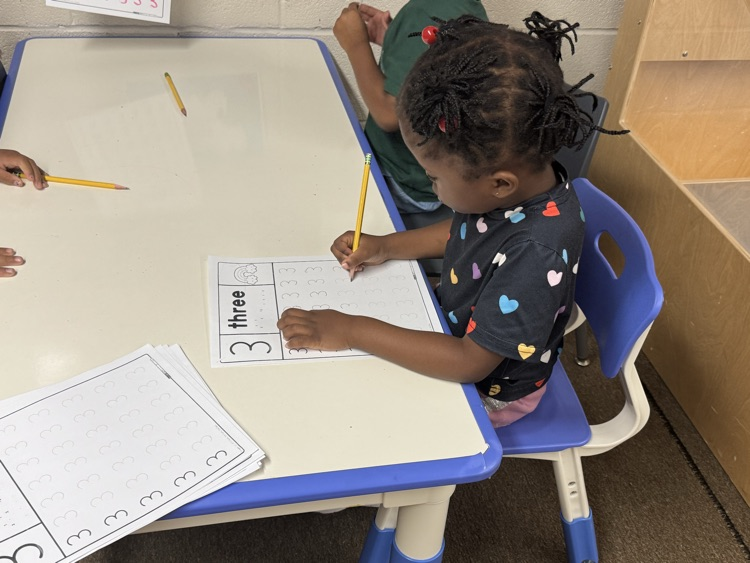 students working
