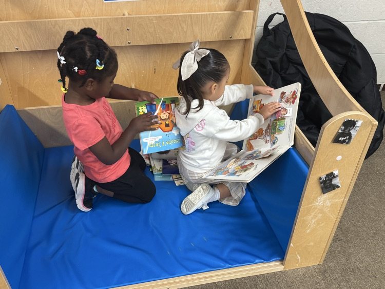 students working
