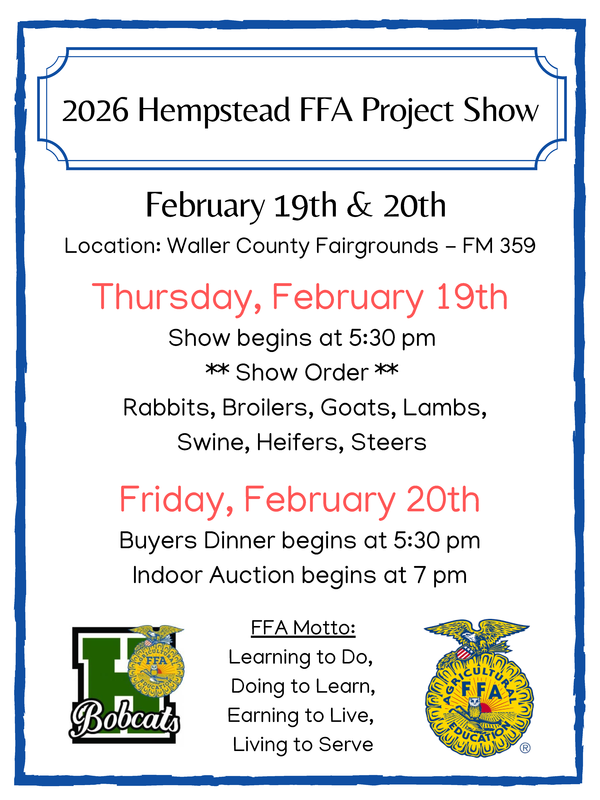 FFA Project Show