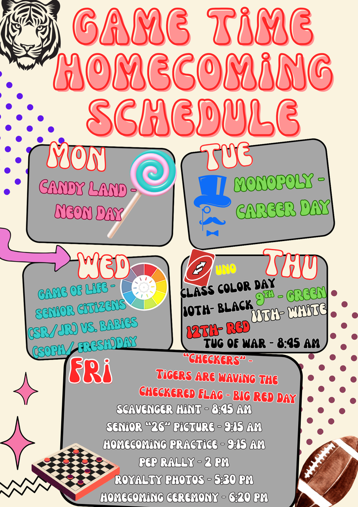hoco schedule