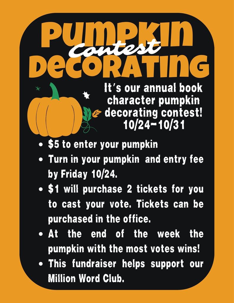 2025 Copy of MWC Pumpkin Book Character Contest