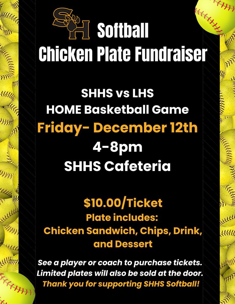 Softball Chicken Fundraiser