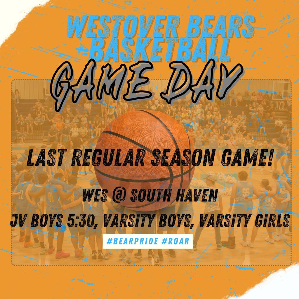 Orange and White Classic Basketball Game Day Instagram Post (5)