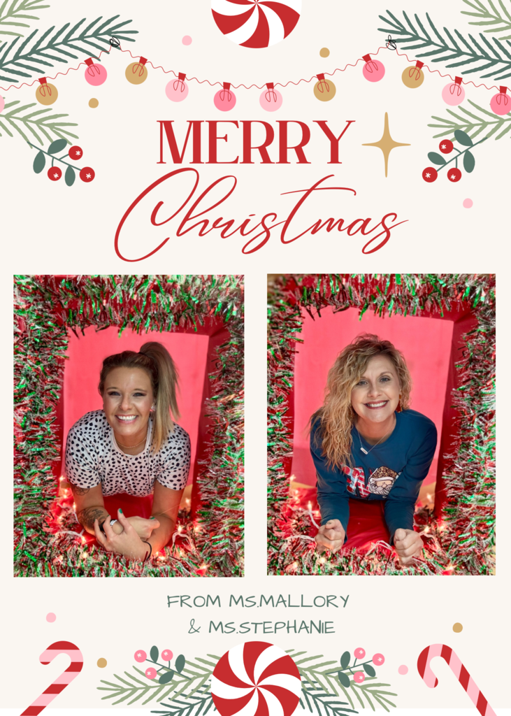 Beige and Red Modern Christmas Party Invitation (1)