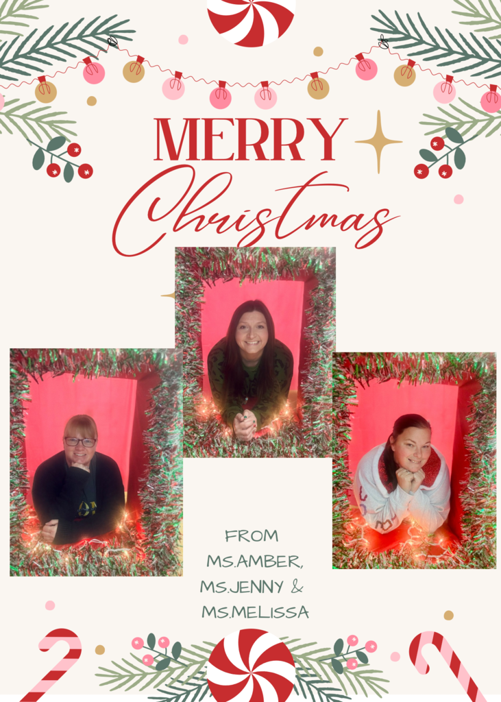 Beige and Red Modern Christmas Party Invitation (3)