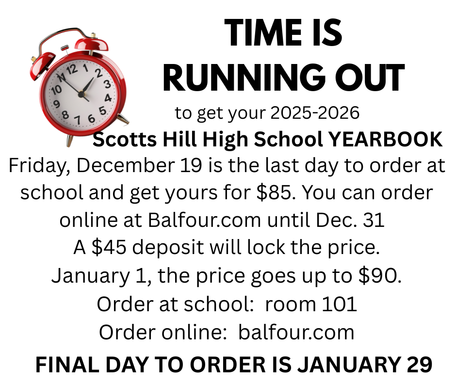 Order your yearbook now!