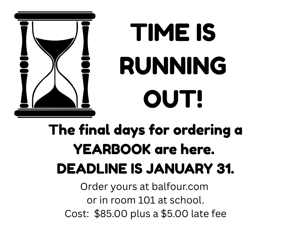 Last Chance to Order a 25-26 SHHS Yearbook