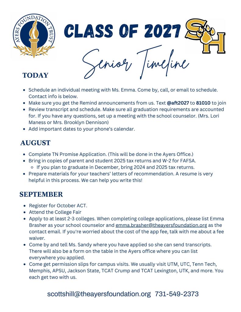 Class of 2027 Timeline for Seniors-images-0