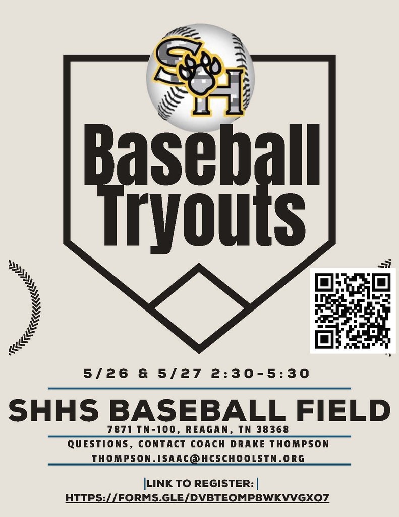 SHHS Baseball Tryouts