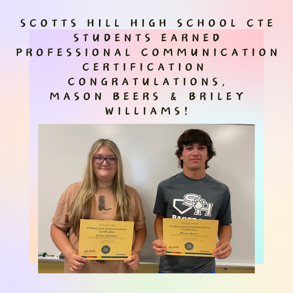 CTE Industry Certifications Earned