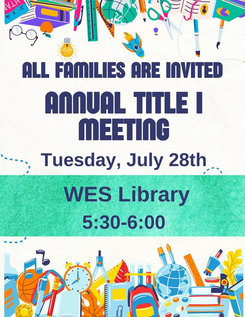 Annual Title I Meeting