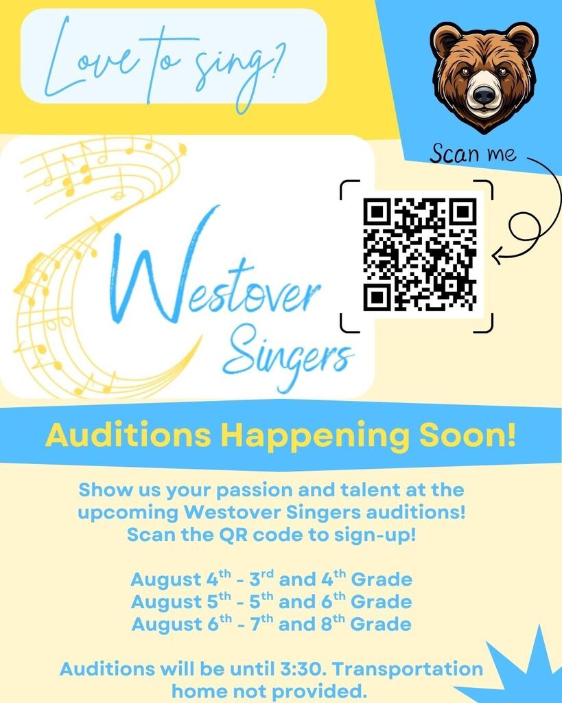 Westover Singers Auditions