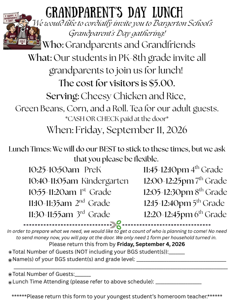 gparents day times