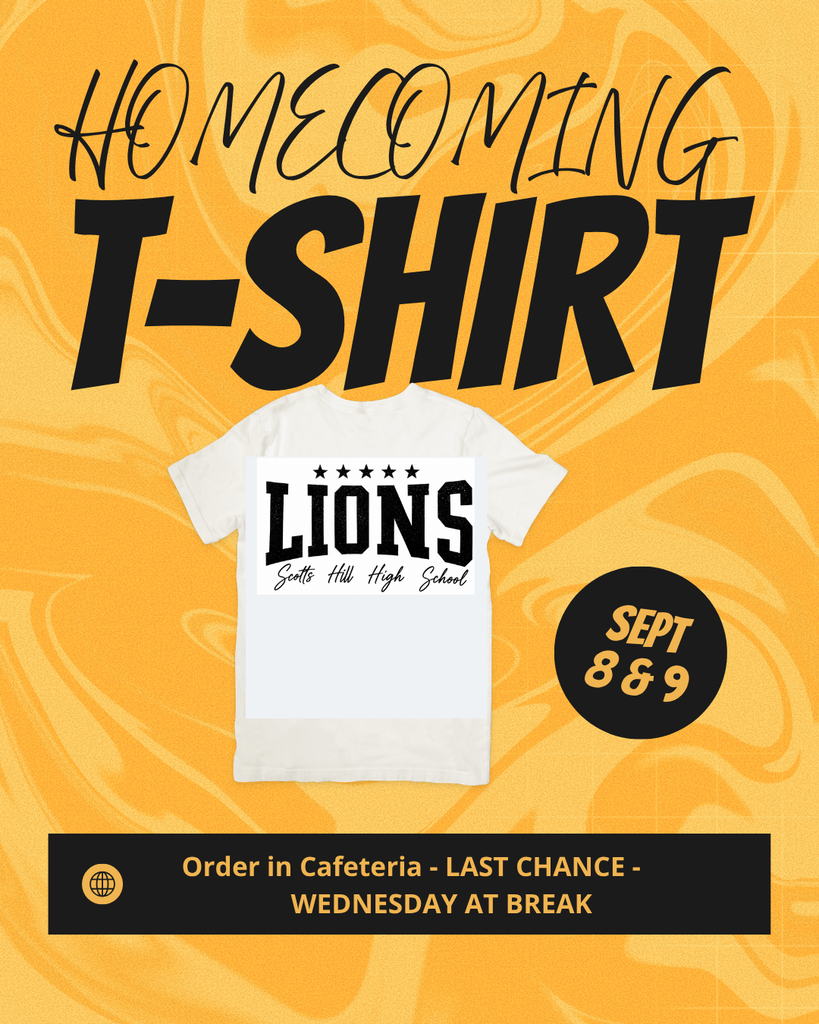 SHHS HOMECOMING SHIRT SALE