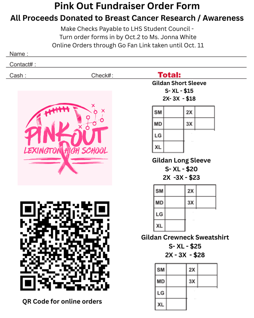 pink out