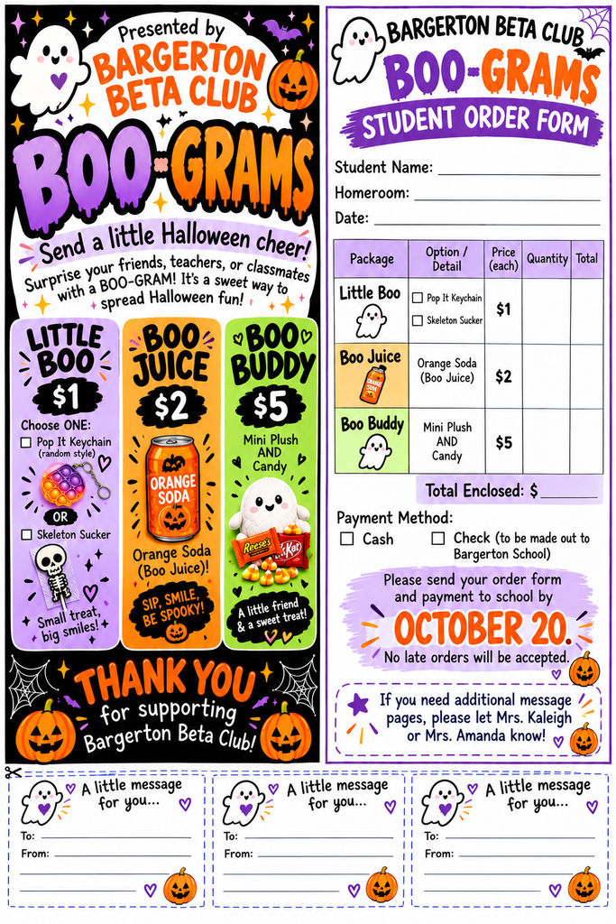 boo grams