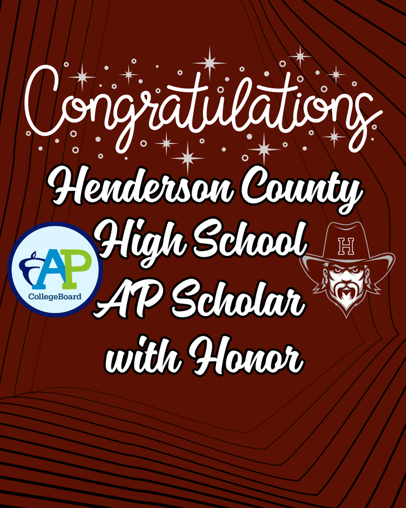 HCHS AP Scholar with Honor