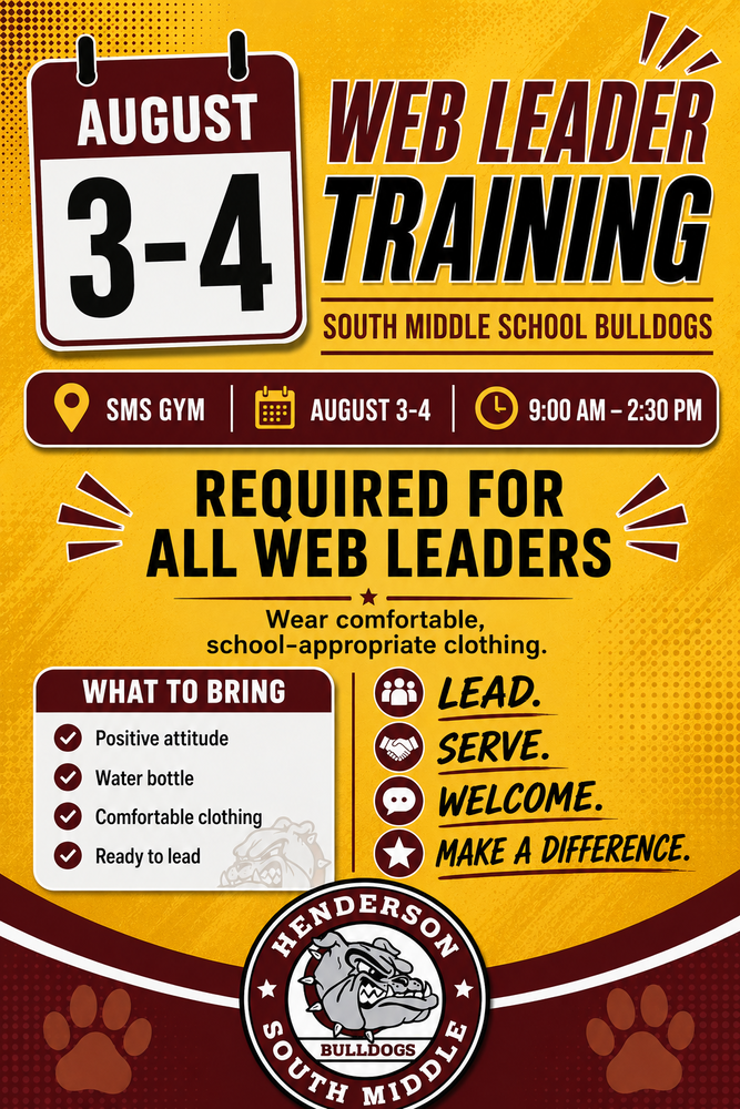 WEB Leader Training
