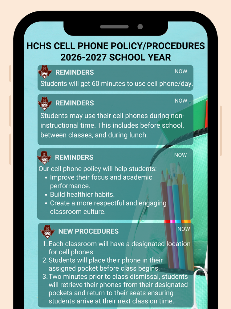 Cell phone policy