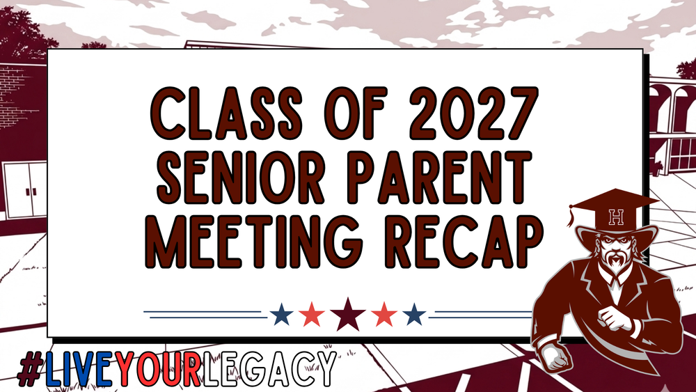 Senior Parent Meeting Recap