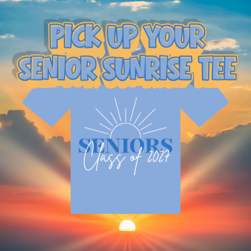 senior sunrise tee