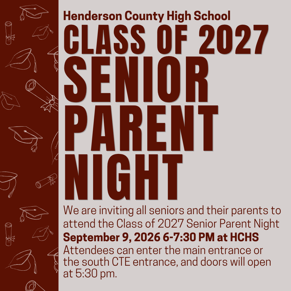 Class of 2027 Senior Parent Night