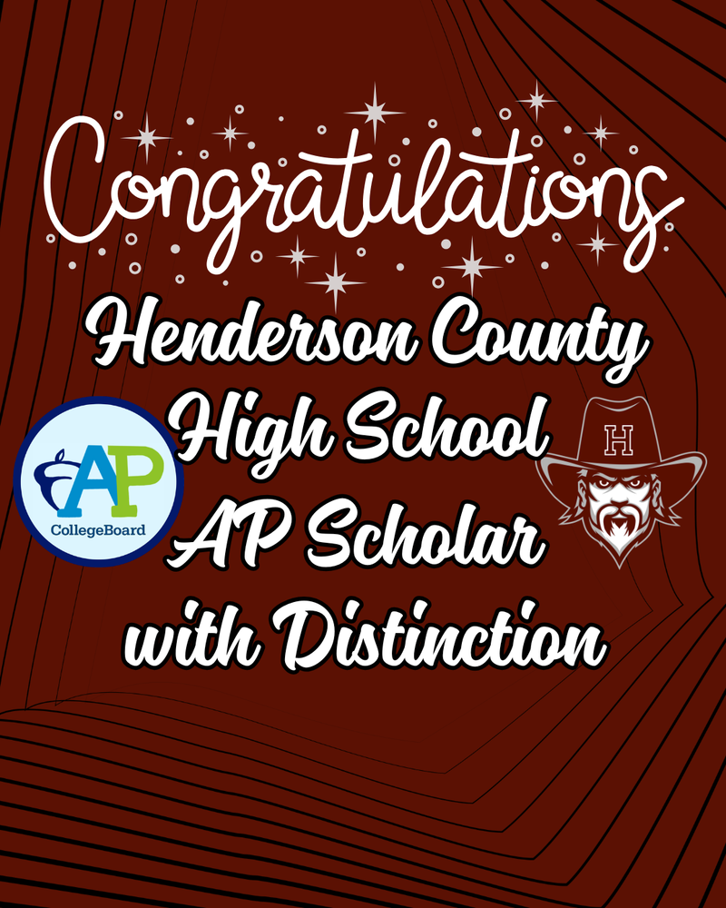 HCHS AP Scholar with distinction