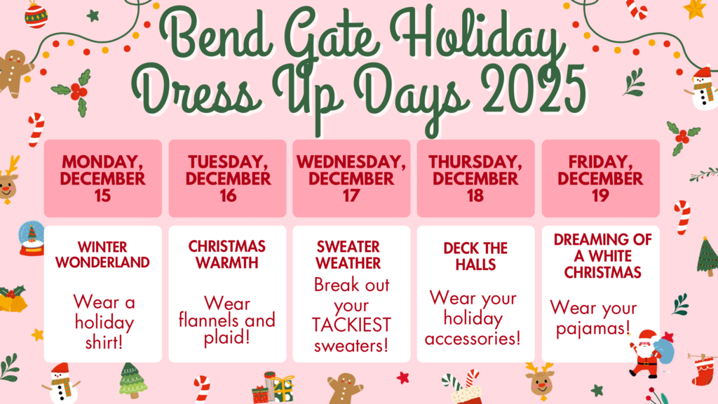 Holiday Dress Up Days