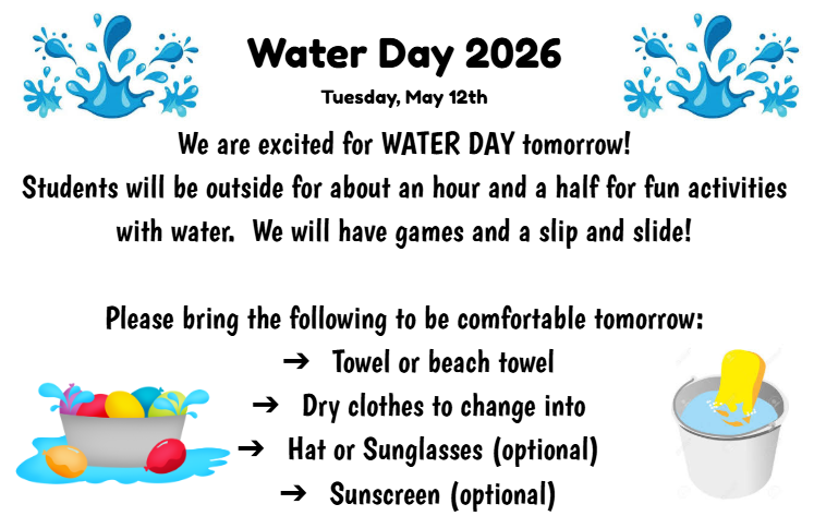 Water day details