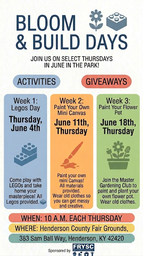 Bloom and Build Days