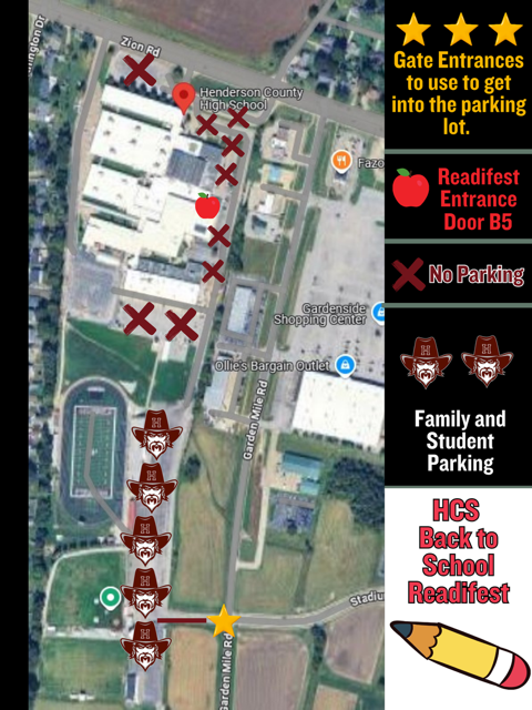 HCHS parking info