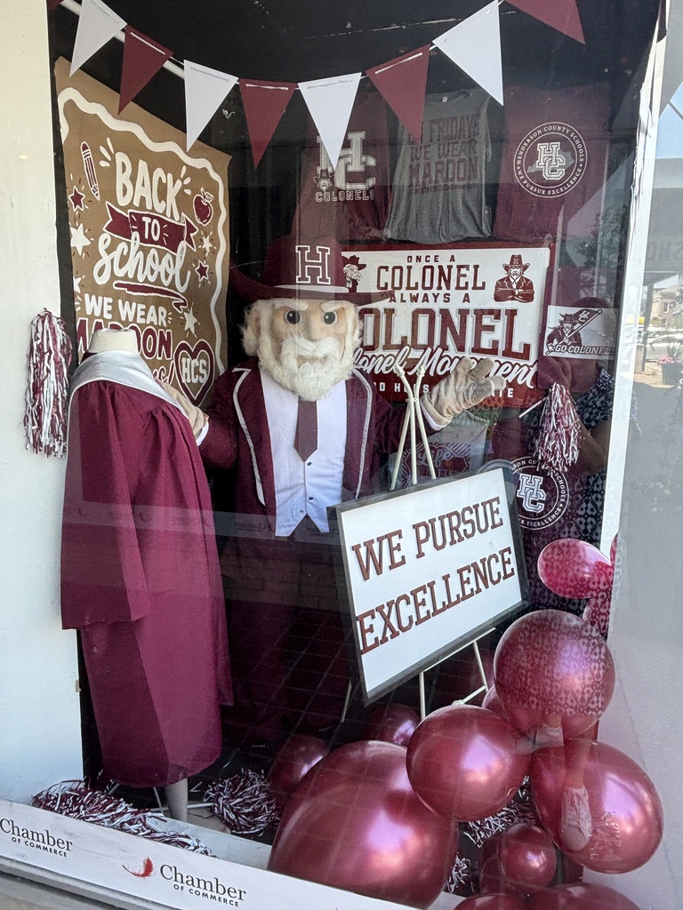 Chamber of Commerce Window
