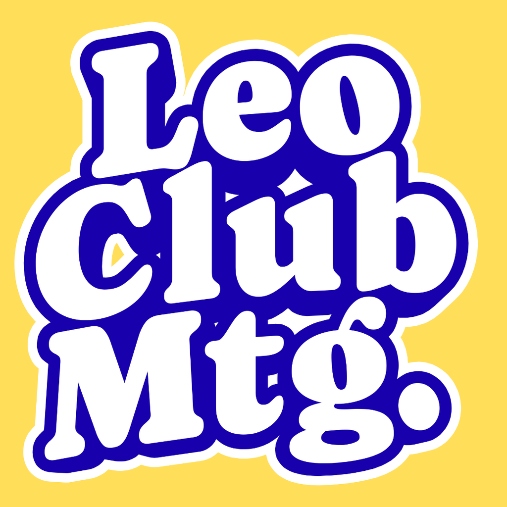 Leo Club Meeting