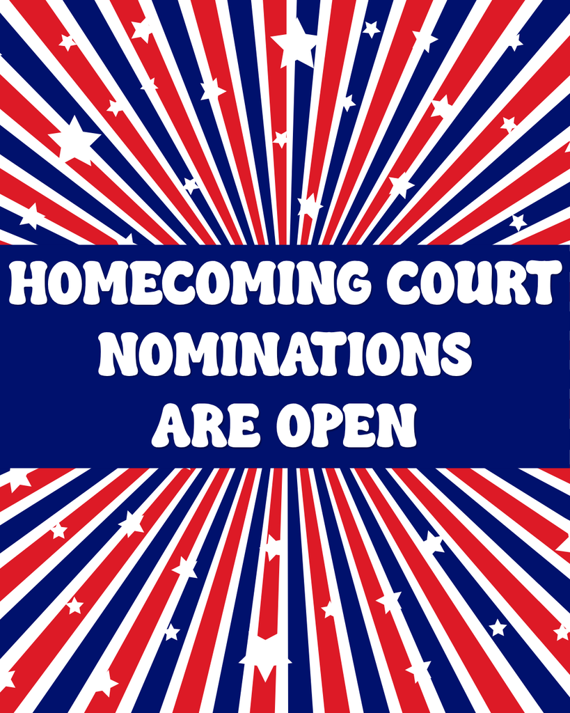 Homecoming Court Nominations