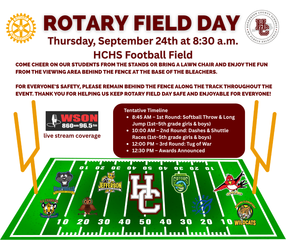 Rotary Field Day September 24th