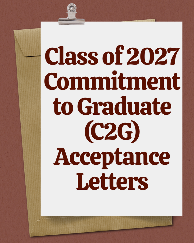 Class of 2027 Commitment to Graduate