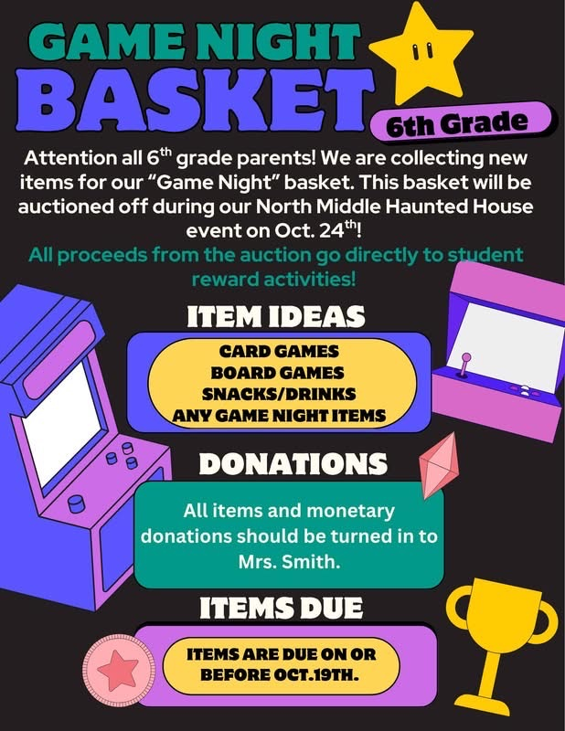 6th Grade Basket #2
