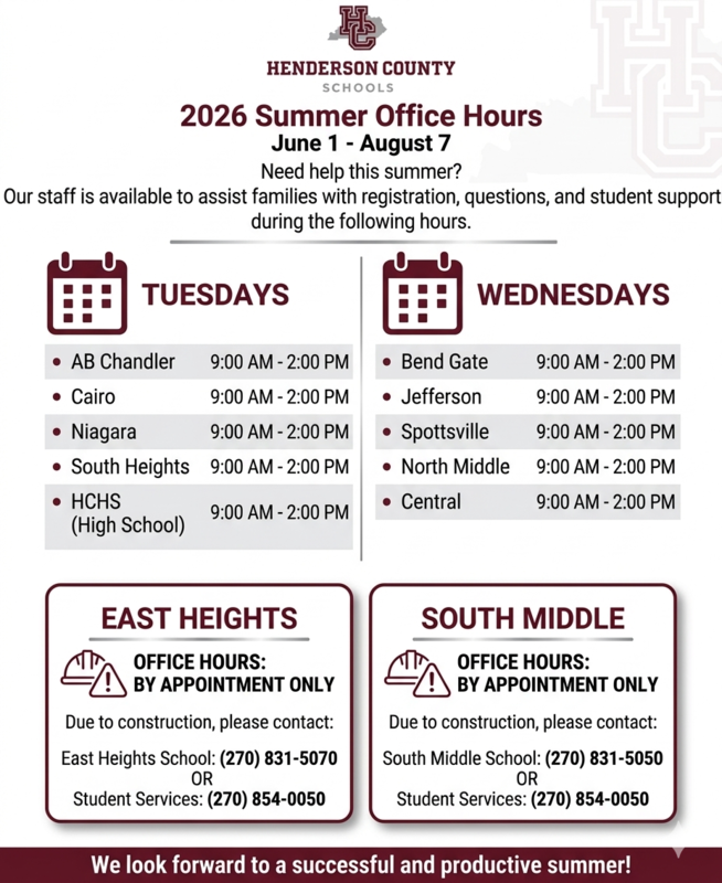 summer school hours
