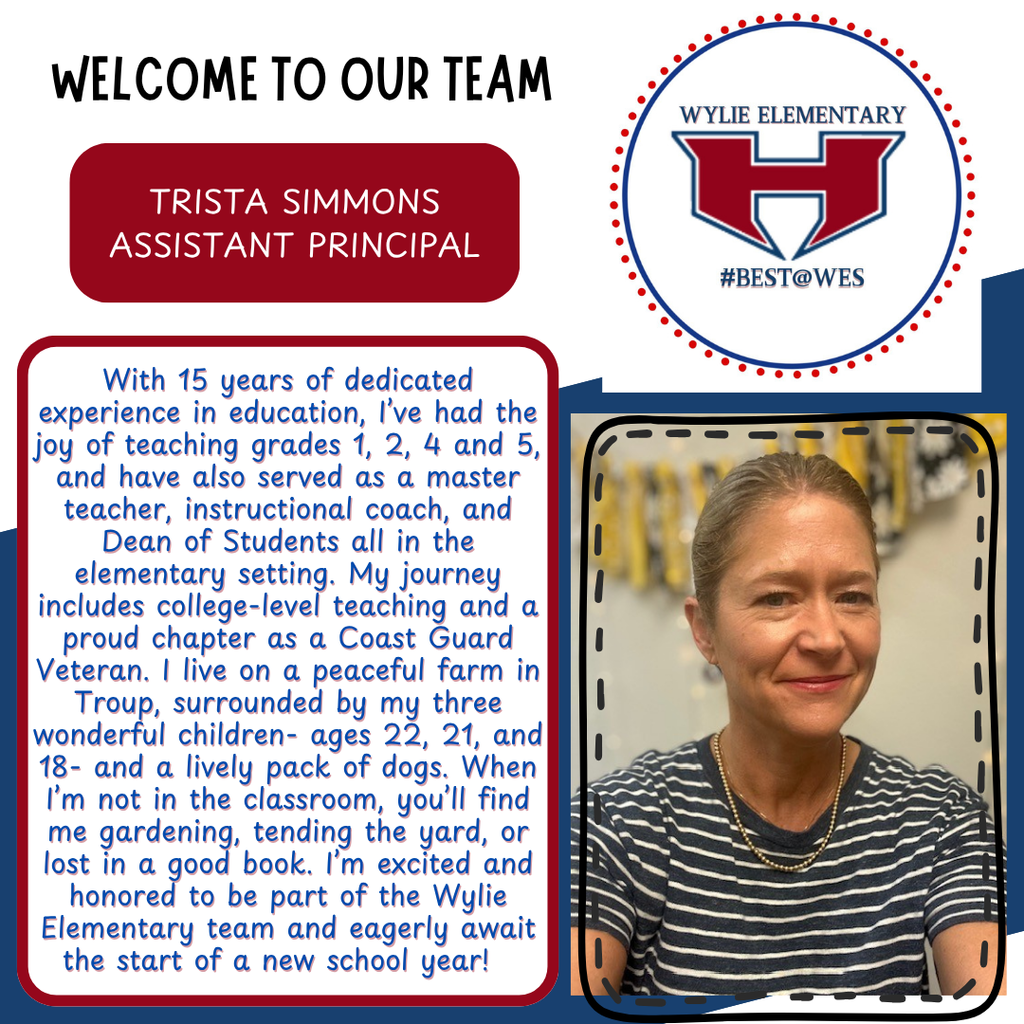 Welcome Trista!