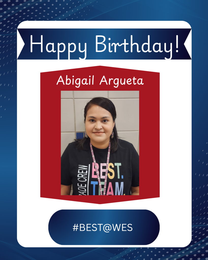 Happy Birthday Mrs. Argueta!
