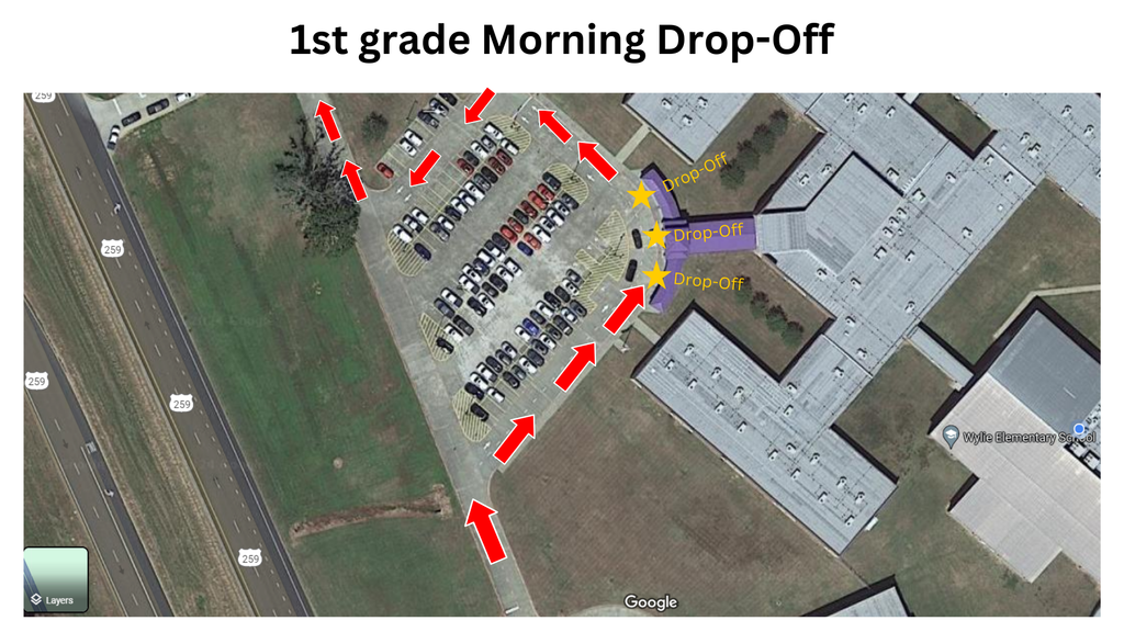 1st Grade Drop Off