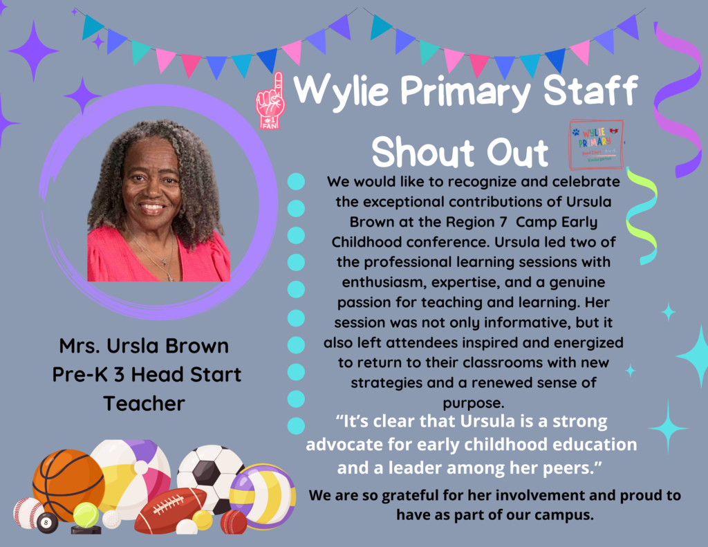 Staff Shoutout!