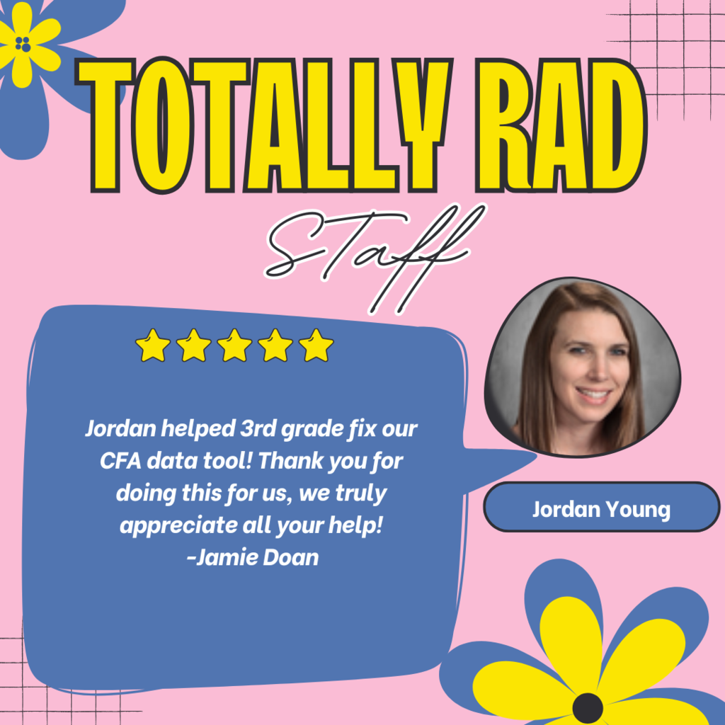 Staff shoutout-Jordan Young
