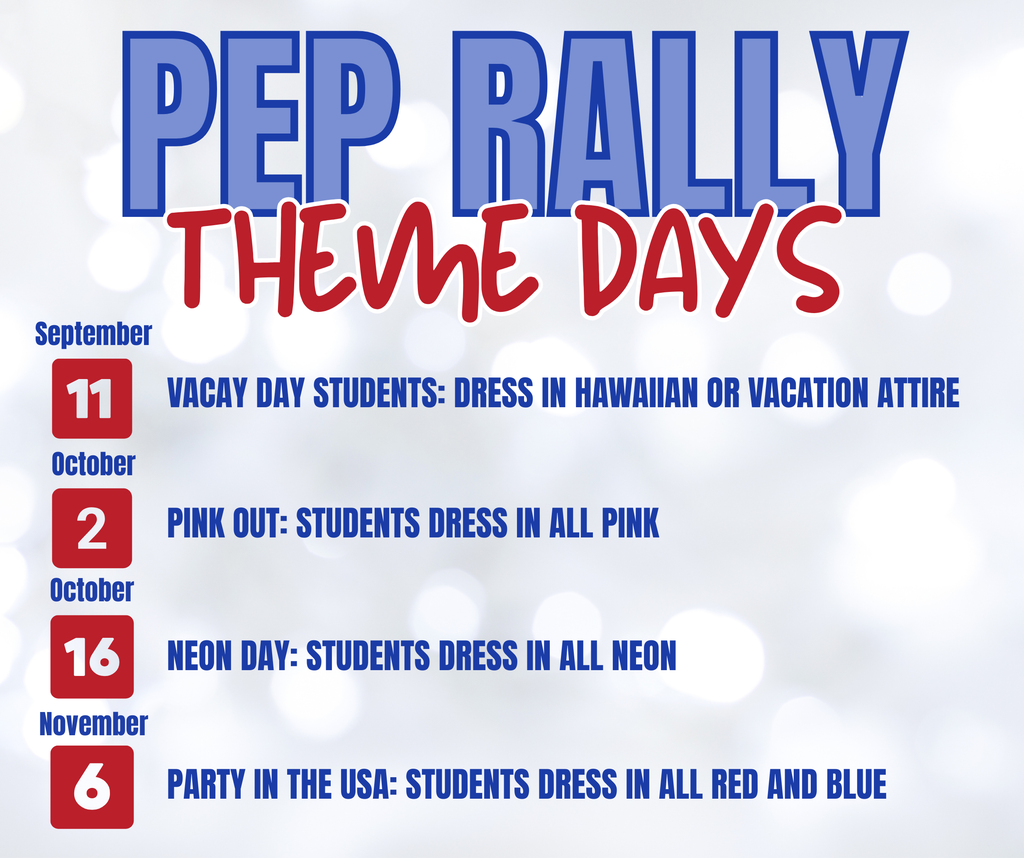 pep rally theme days