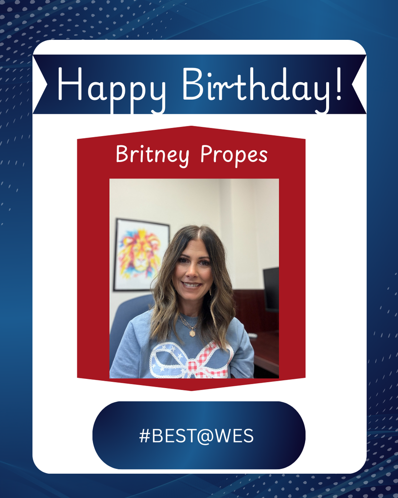 Happy Birthday Mrs. Propes!