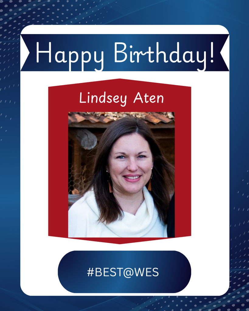 Happy Birthday Mrs. Aten!