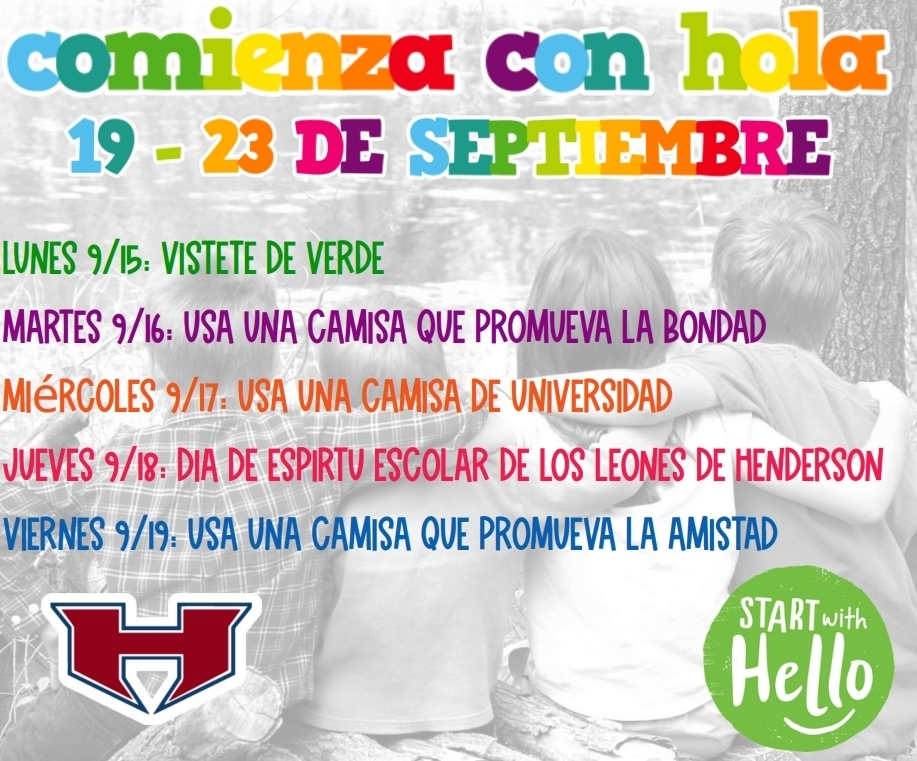 start with hello week