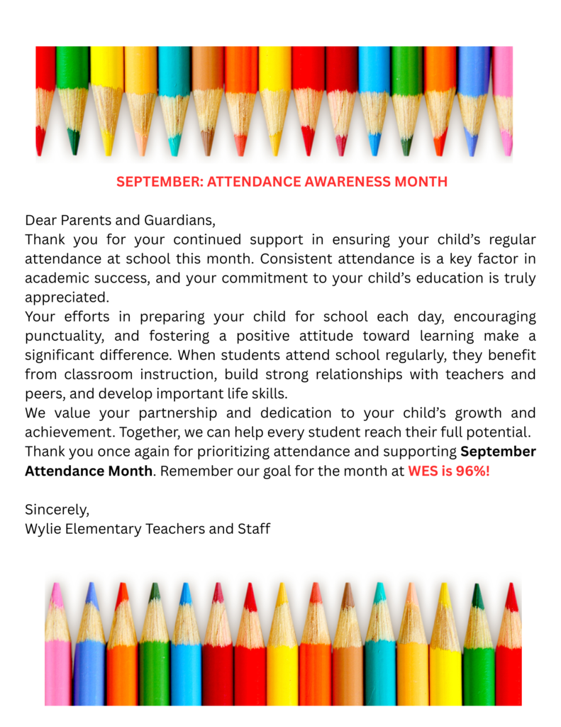 Attendance Letter