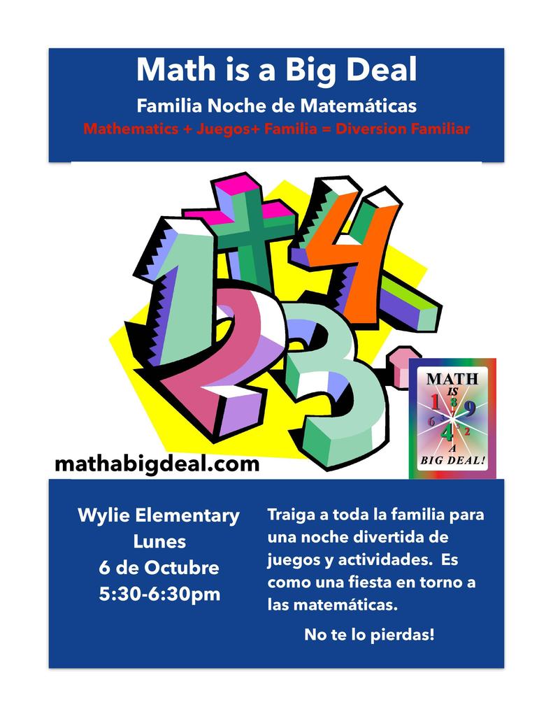 Math is a Big Deal-Spanish 